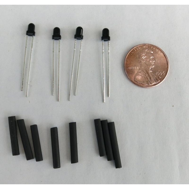 Infrared Sensors Set of 4 with heat shrink