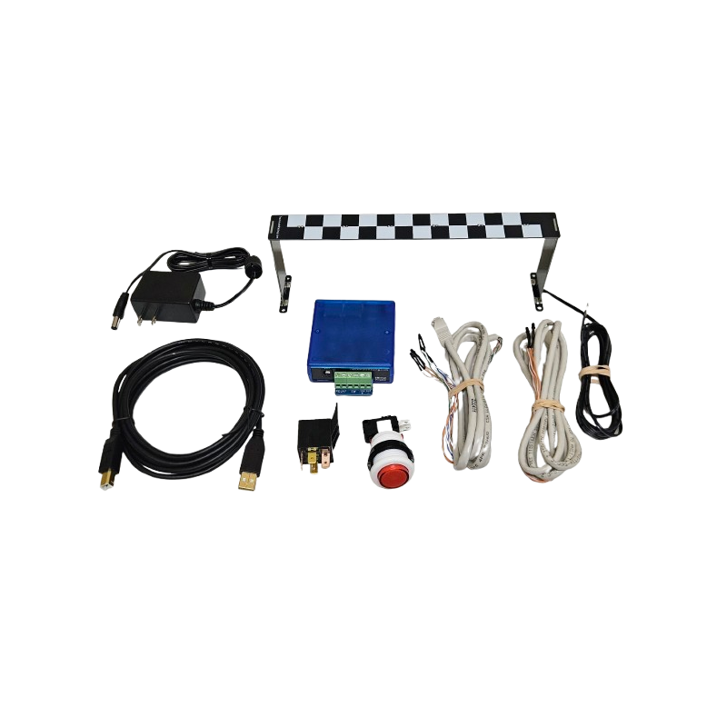 Slot car lap counter kit